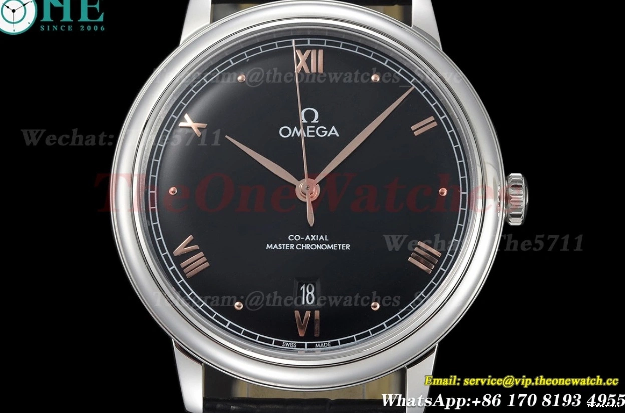 A8800 Ville 40mm Black LE De SS Date Prestige Dial BLSF 0425